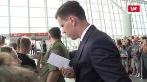 Mundial 2018. Tłumy kibiców na lotnisku pożegnały reprezentację Polski