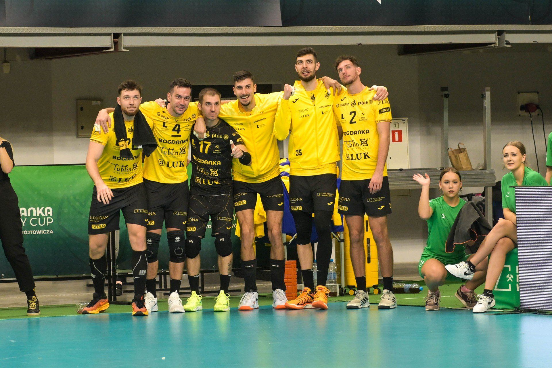 (Lubelscy siatkarze sięgnęli po triumf w turnieju Bogdanka Volley Cup im. Tomasza Wójtowicza)