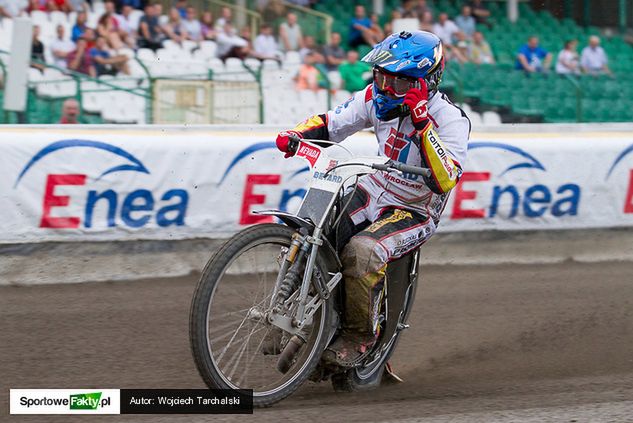 Tai Woffinden miał w niedzielę powody do radości.