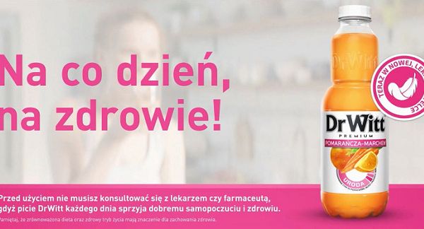 Soki Dr Witt w nowych butelkach i wariantach reklamowane po 11 latach przerwy (wideo)