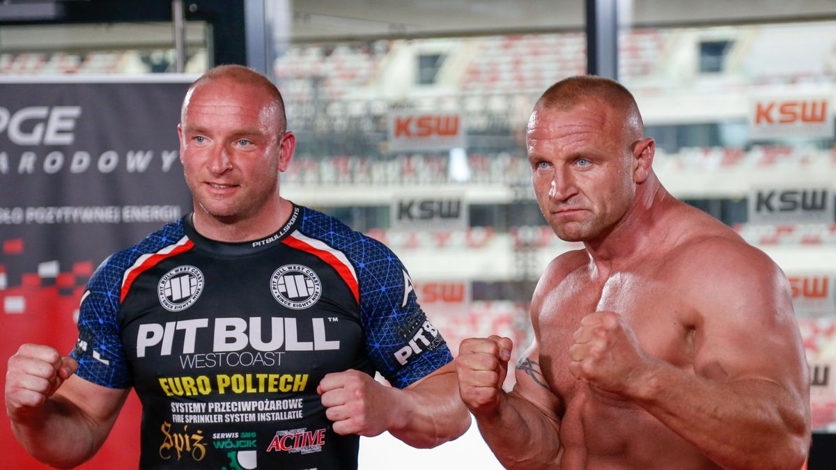 WP SportoweFakty / Anna Klepaczko / Na zdjęciu: Tyberiusz Kowalczyk i Mariusz Pudzianowski