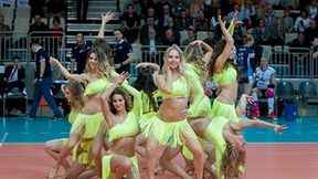 Cheerleaders FLEX Sopot podczas meczu Ligi Mistrzyn w Koszalinie (galeria)