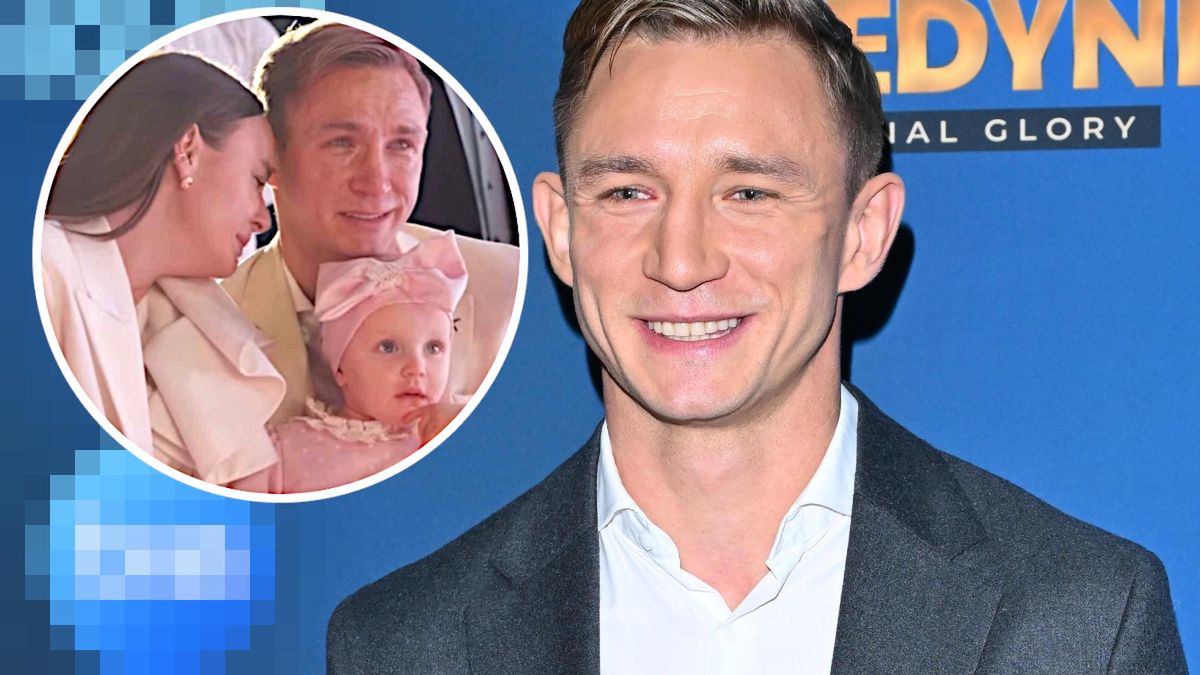 Jakub Rzeźniczak (na zdjęciu w miniaturce: żona i córka piłkarza