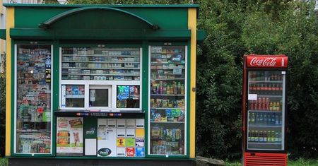 Włamał się do kiosku i ukradł gazety