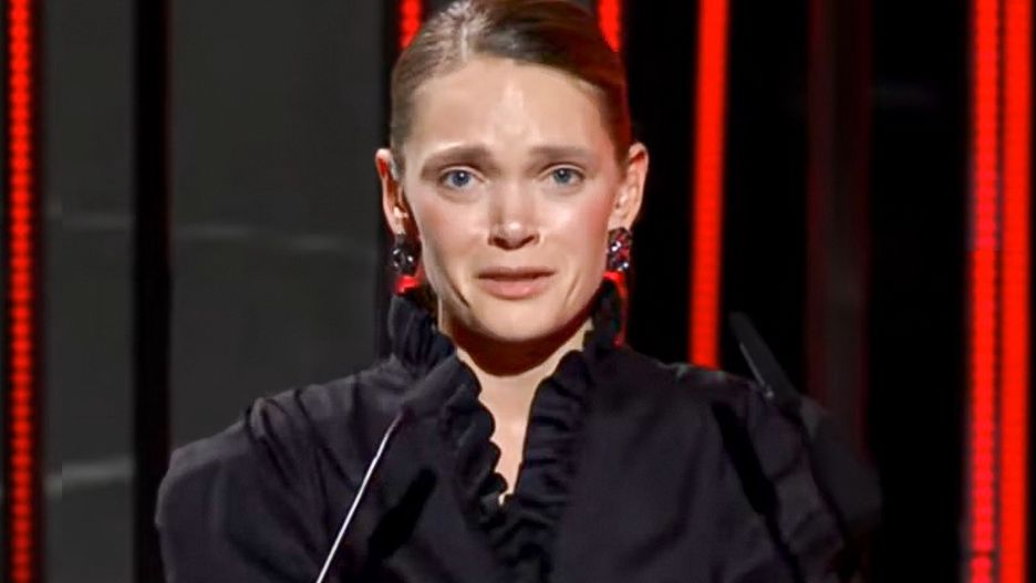Sandra Drzymalska podczas gali
