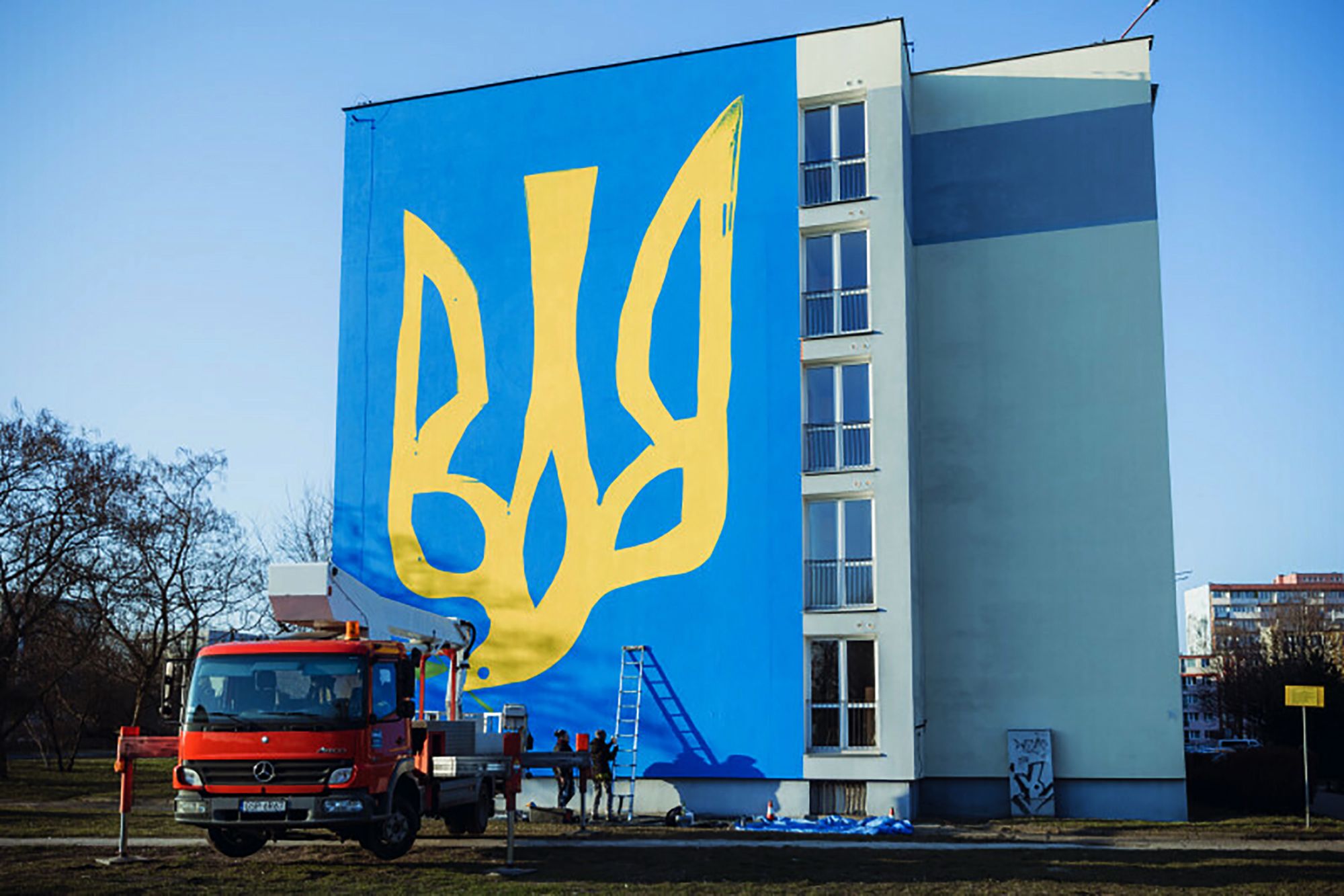 W Gdańsku powstają liczne murale dla Ukrainy. To piękny gest solidarności 2