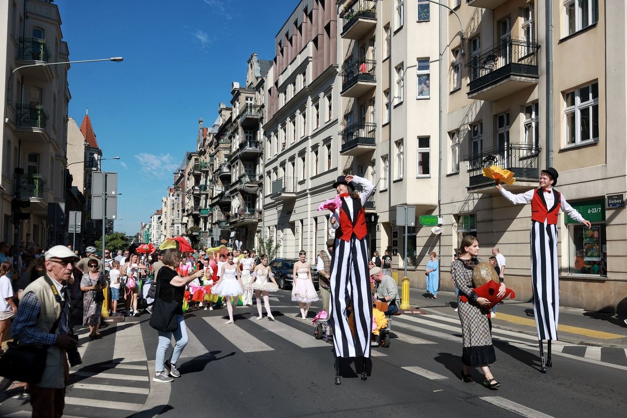 Poznań: Kolorowa parada przeszła ulicami. Święto Fyrtla Garbary