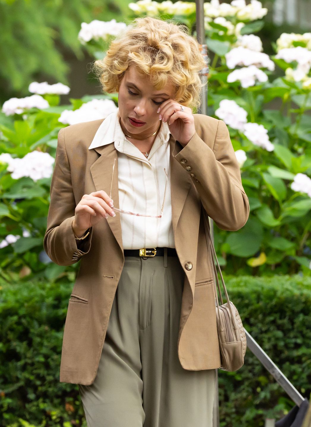 Scarlett Johansson na planie "Paper Tiger"