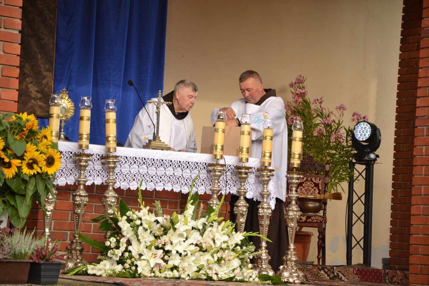 Uroczystości odpustowe w Skępem