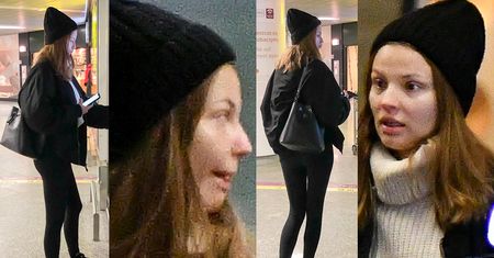 Magdalena Frąckowiak przyłapana na lotnisku bez makijażu (ZDJĘCIA)
