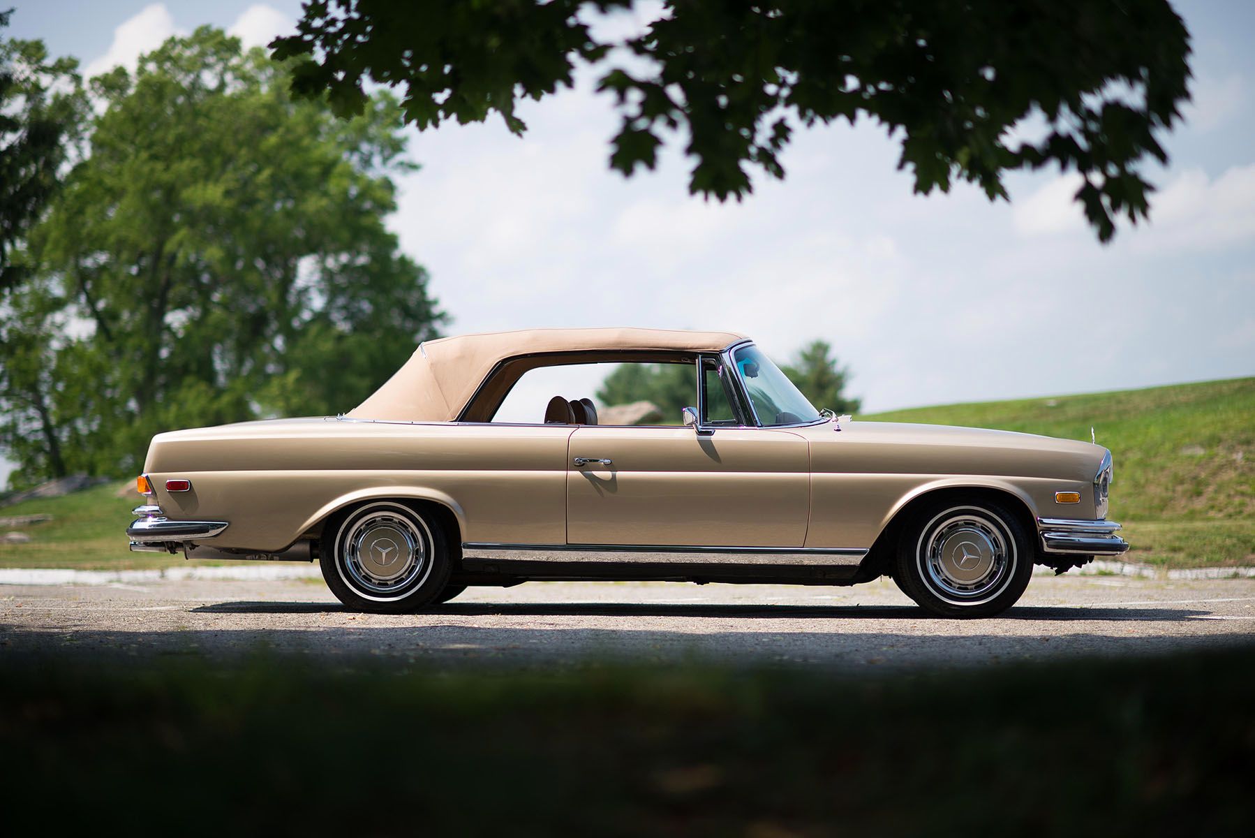 MERCEDES 280SE 3.5 CABRIOLET 1971 – SPRZEDANY