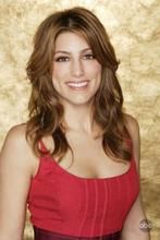 Jennifer Esposito z agentami NCIS