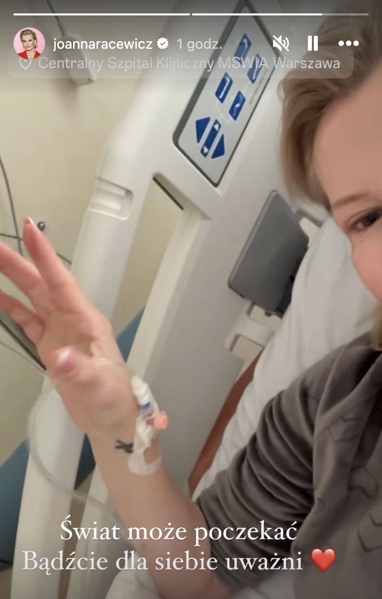 Joanna Racewicz szykuje się do operacji