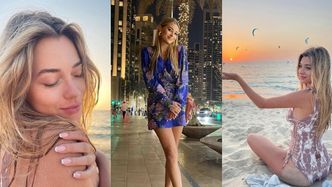 Marcelina Zawadzka wije się na plaży w Dubaju (ZDJĘCIA)