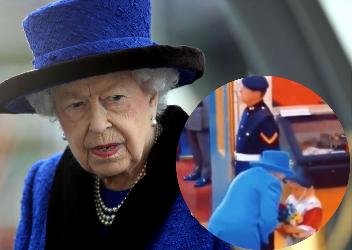 Podczas wizyty królowej doszło do nieprzyjemnego incydentu 