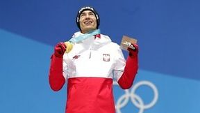 Na takie zdjęcia długo czekaliśmy. Zobacz, jak Stoch odbierał olimpijskie złoto (galeria)