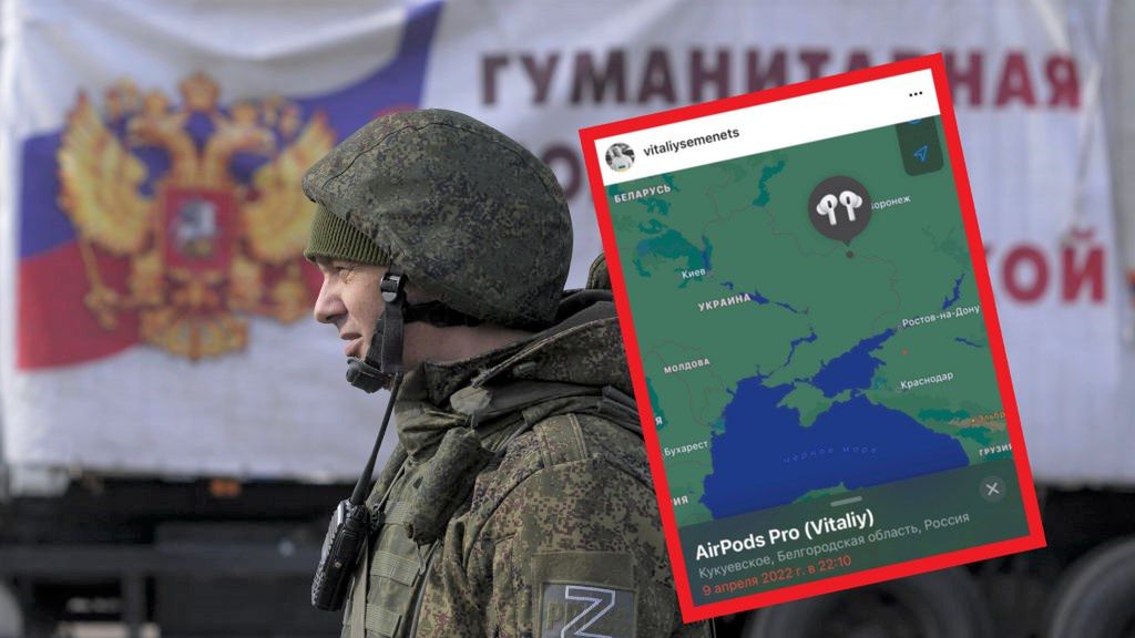 Skradzione słuchawki pozwalają namierzyć rosyjskiego żołnierza