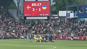 Christian Eriksen zasłabł w drugiej połowie meczu Dania - Ukraina