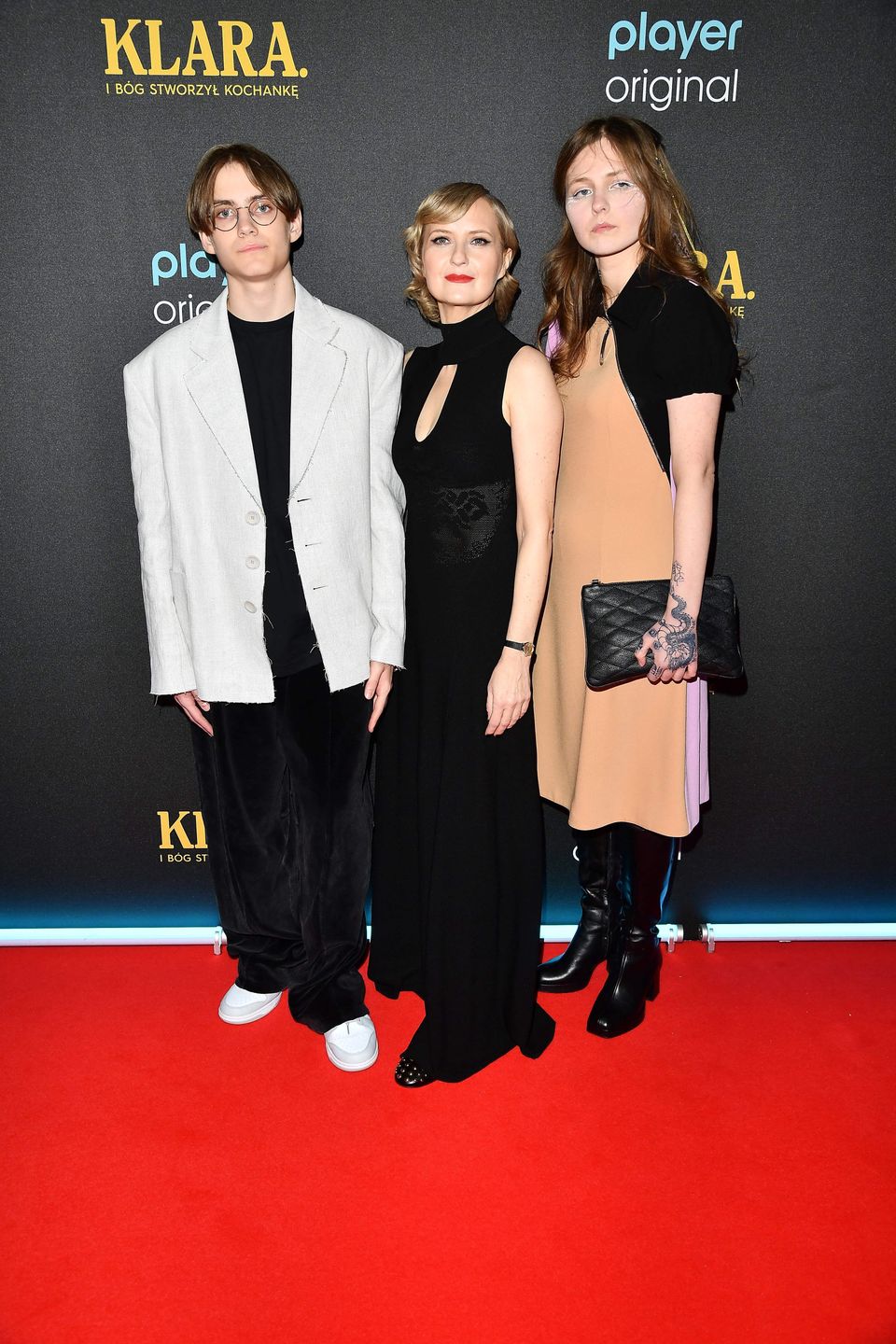 Izabela Kuna z dziećmi