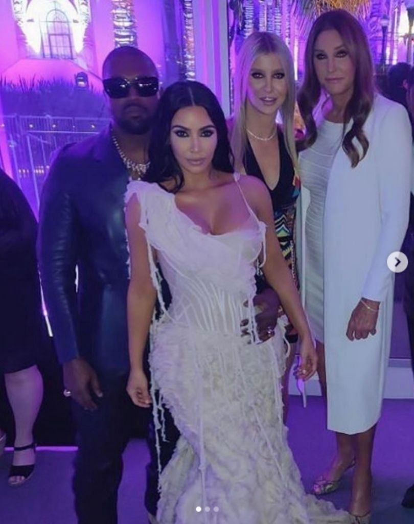 Caitlyn Jenner, Kim Kardashian, Kanye West