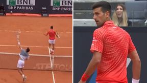 Niecodzienna sytuacja w meczu Djokovicia. Posłał rywalowi "spojrzenie śmierci"