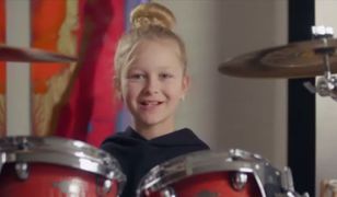 10-letnia perkusistka z Danii robi furorę
