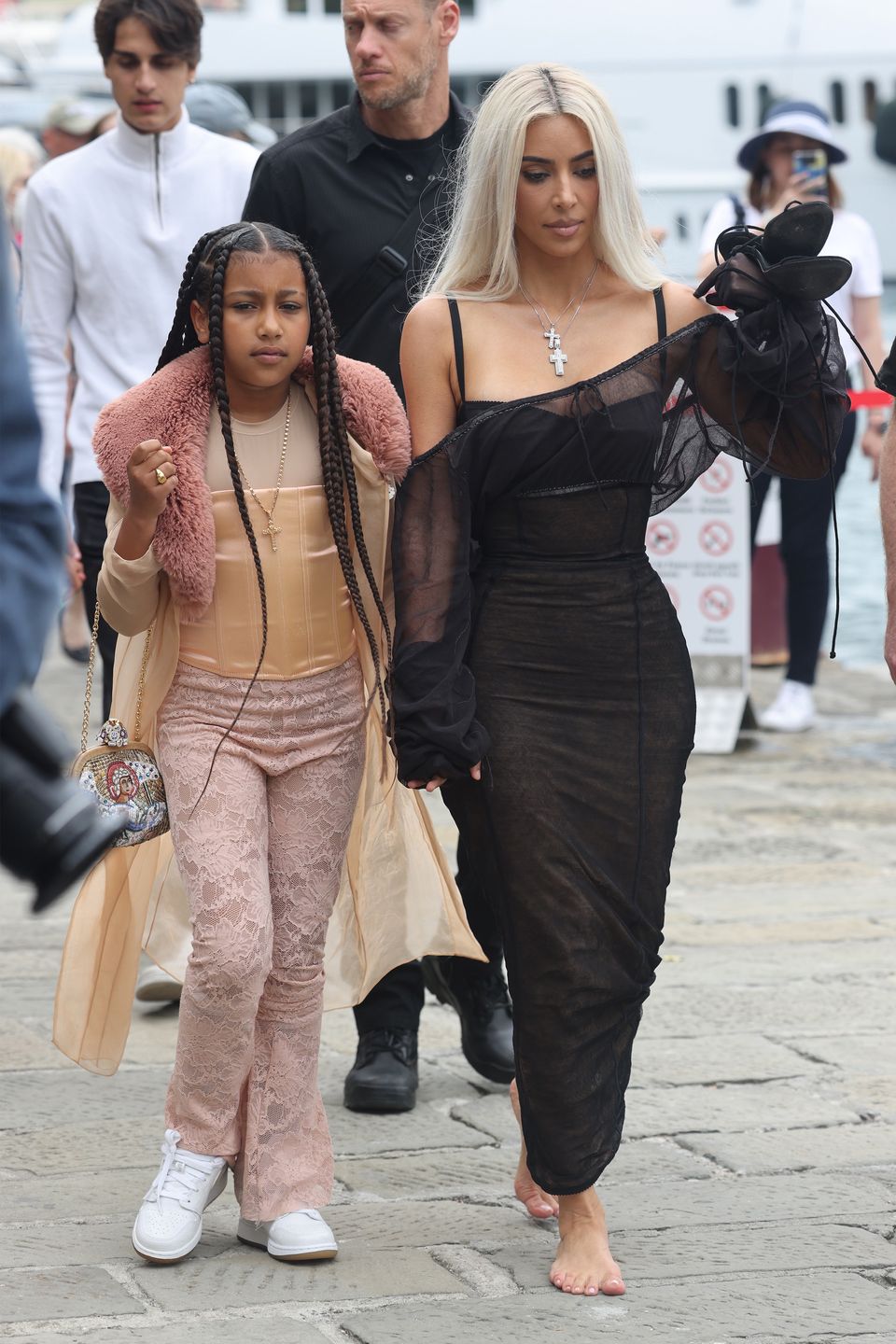 Kim Kardashian z ośmioletnią córką North West 