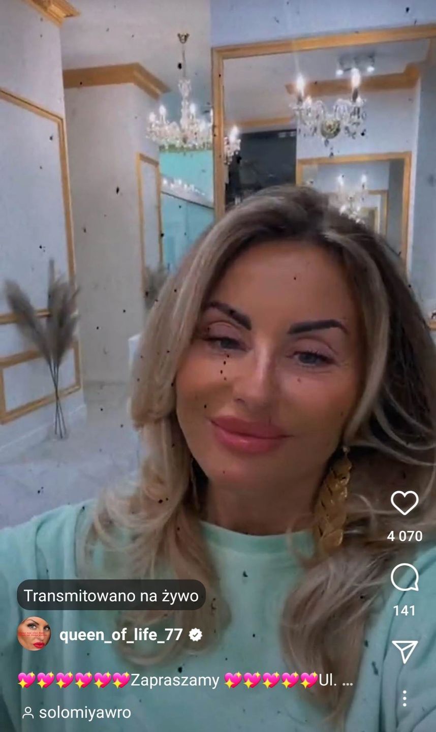 Dagmara Kaźmierska u fryzjera