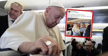 Dostał zdjęcie Warszawy. Papież "do głębi poruszony"