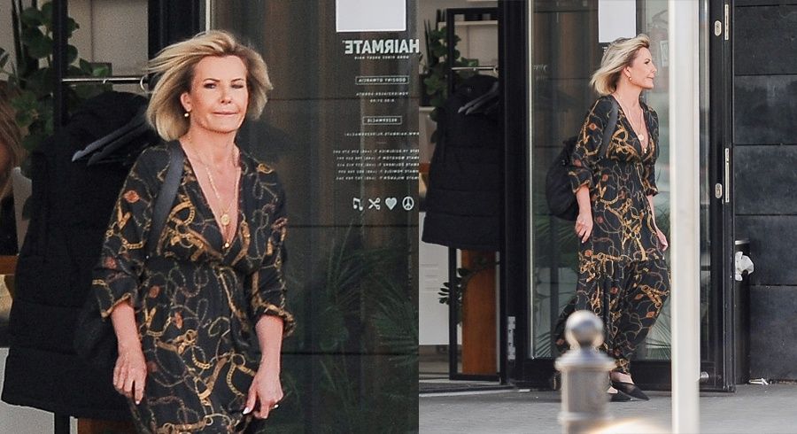 Joanna Racewicz parkuje na zakazie 