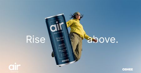 Nowa definicja energii. OSHEE prezentuje air - pierwszy w Polsce funkcjonalny napój energetyczny wspierający metabolizm