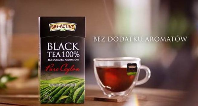 Herbapol w reklamach herbaty Big-Active podkreśla jej naturalny i głęboki smak (wideo)