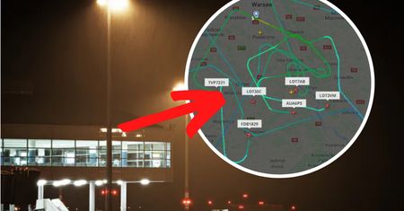 Problemy na lotnisku w Warszawie. 9 samolotów czekało na lądowanie