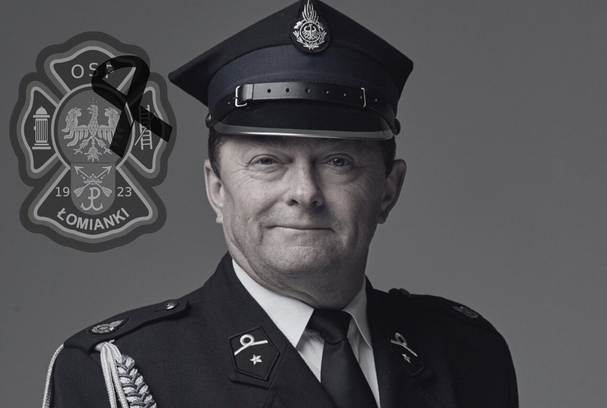 Służył od 55 lat. Nie żyje strażak z Łomianek