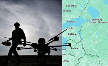 Trzy ukraińskie drony zboczyły z kursu. Finowie podali liczbę ataków