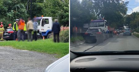Czołowo wjechał w ciężarówkę. Chciał zabić żonę?