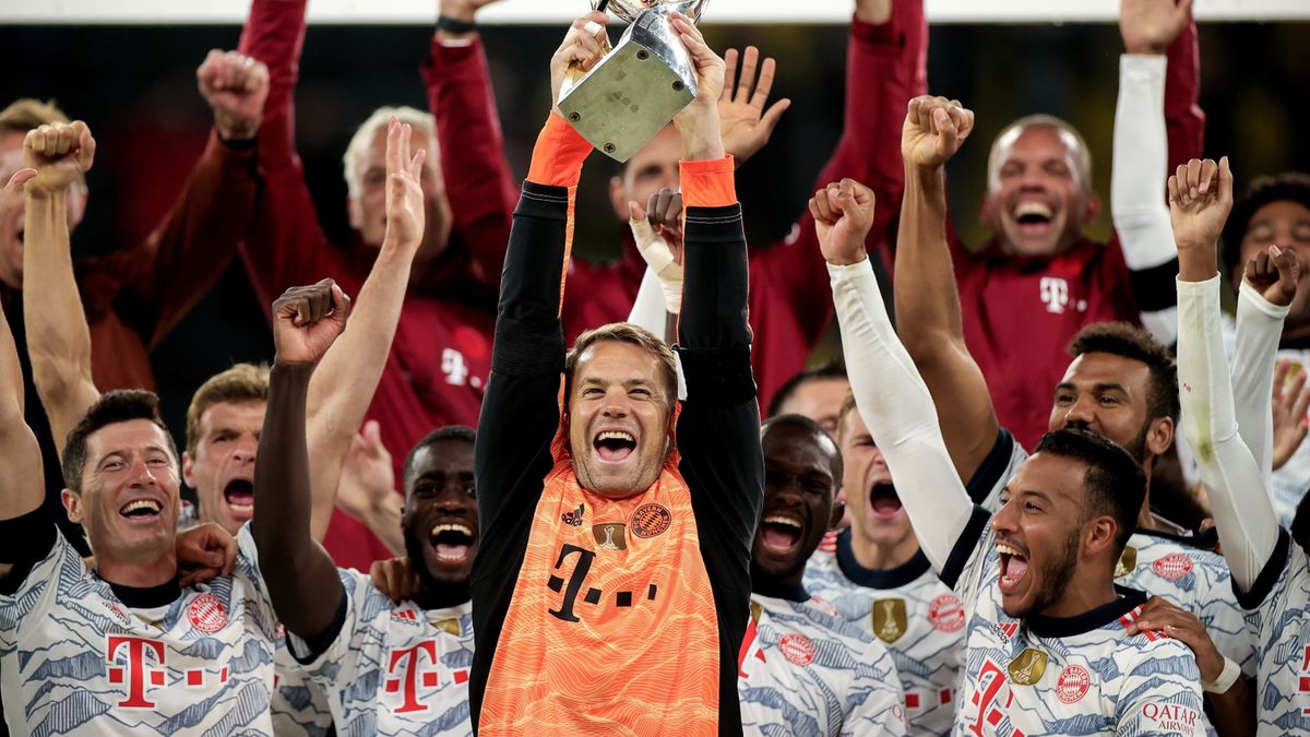 PAP/EPA / FRIEDEMANN VOGEL / Na zdjęciu: piłkarze Bayernu Monachium