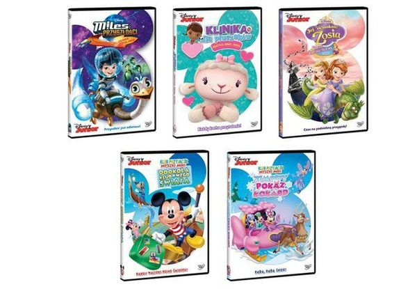 Nowe przygody ulubionych bohaterów Disney Junior już na DVD!