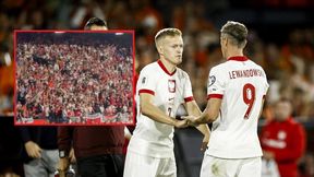 Lewandowski schodził z boiska. Tak zachowali się polscy kibice
