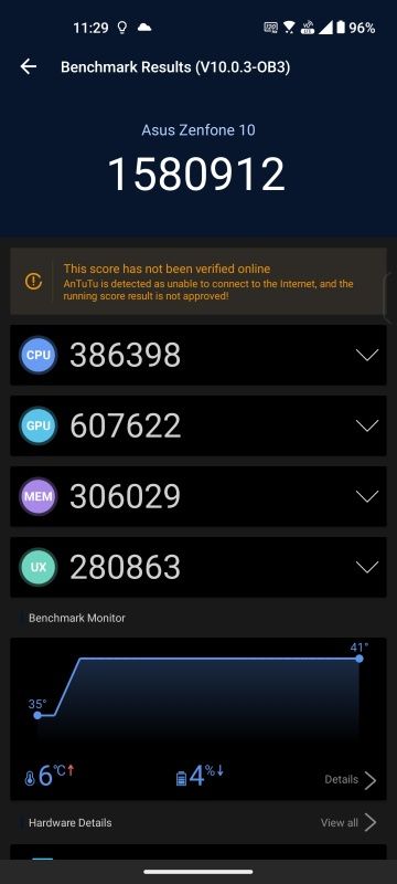 ZenFone 10 benchmark
