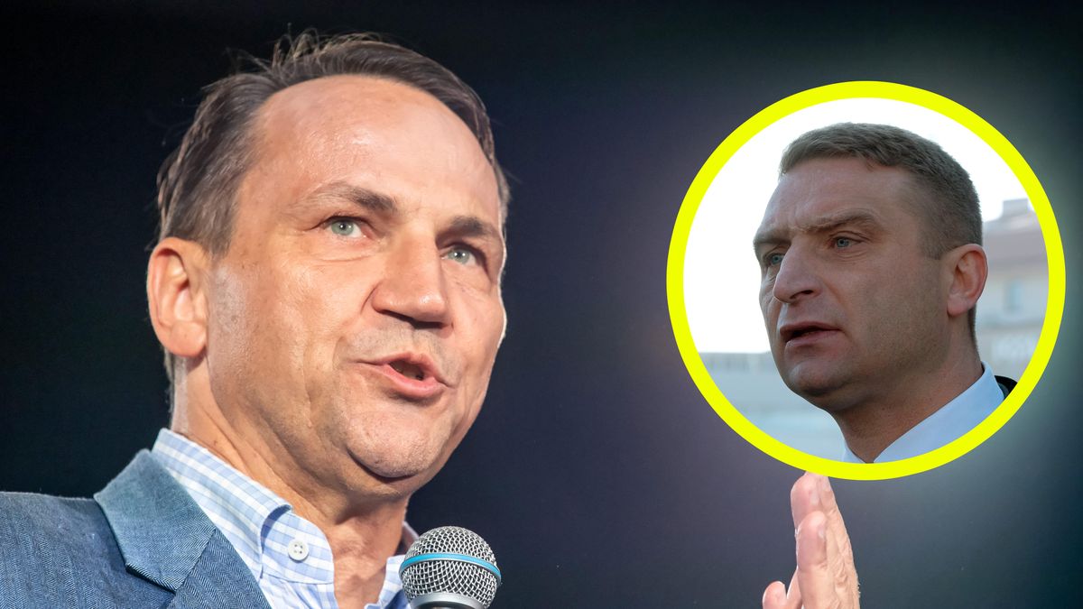 Radosław Sikorski starł się z Robertem Bąkiewiczem na Twitterze