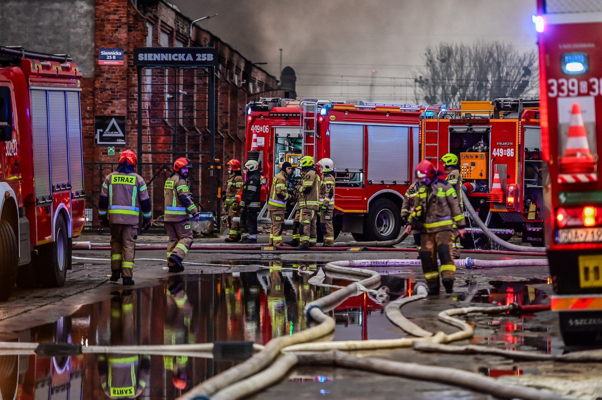 Pożar na Przeróbce