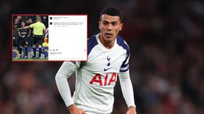 Gwiazdor Tottenhamu został trafiony w głowę. Obrócił to w żart