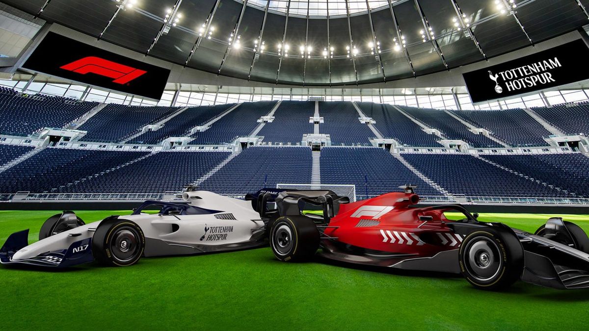 Zdjęcie okładkowe artykułu: Materiały prasowe / Formula 1 / Na zdjęciu: wspólne partnerstwo F1 i Tottenhamu Hotspur