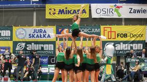 Cheerleaderki na meczu Aluron CMC Warta Zawiercie - Asseco Resovia Rzeszów (galeria)