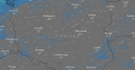 Pogoda na 24 sierpnia. Burze i silny wiatr na północy kraju. Śledź radar burzowy online