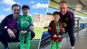 "Ma być relaks". Tak Wojciech Szczęsny zrealizował marzenie chorego 10-latka