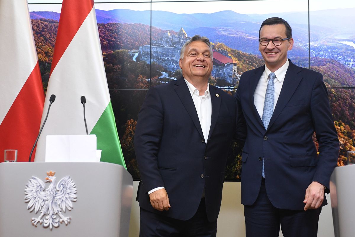 Premier Witktor Orban przylatuje wieczorem do Warszawy na rozmowy z Mateuszem Morawieckim