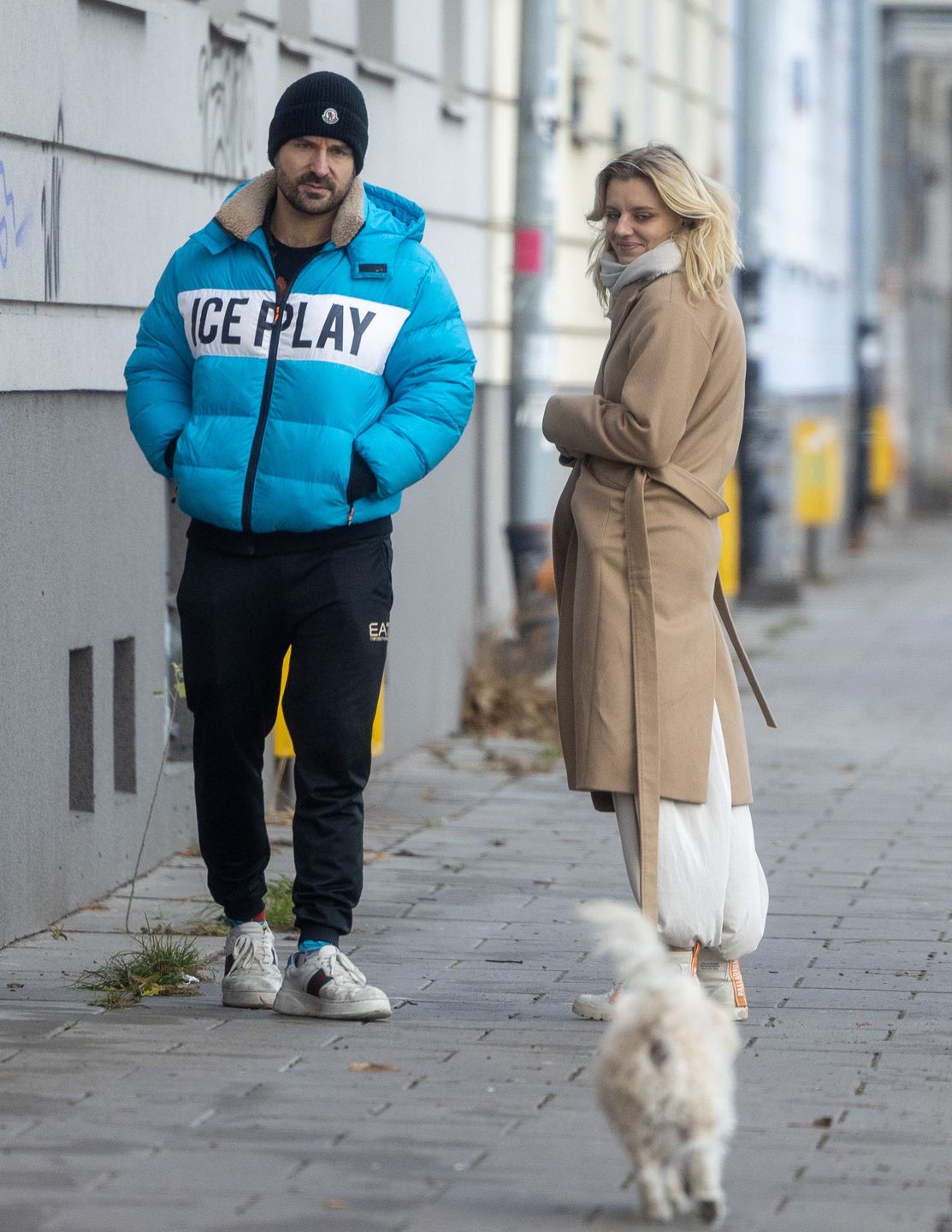 Piotr Stramowski i jego partnerka "przyłapani" na mieście