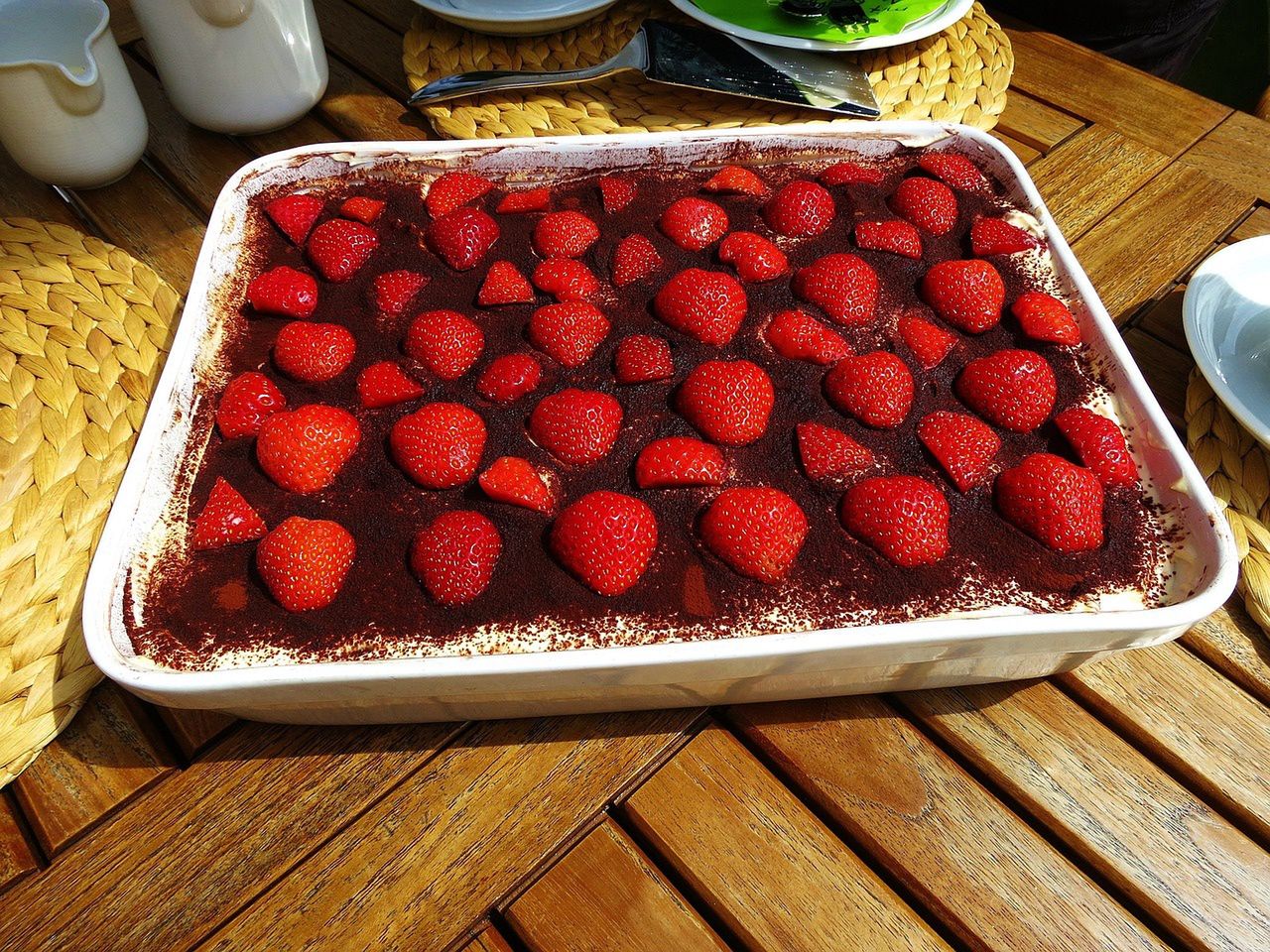 Strawberry Tiramisu - Delicacies